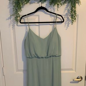 Bridesmaid Dress in Sage. XL. Birdy Grey.